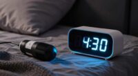 loud alarm clocks bed shaker
