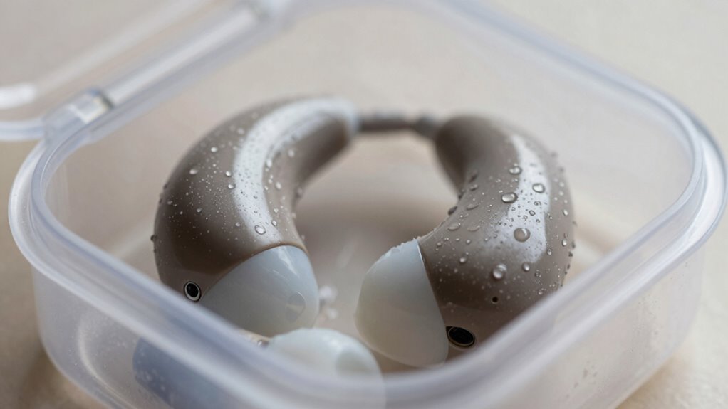 Moisture Damage Is Sneaky: How to Dry Hearing Devices Safely 2 moisture damages hearing aids