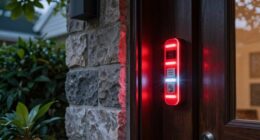 optimal doorbell flasher placement