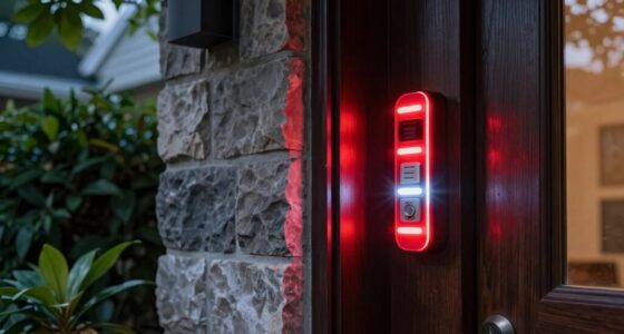 optimal doorbell flasher placement
