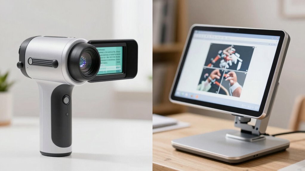 portable vs stationary visual aids