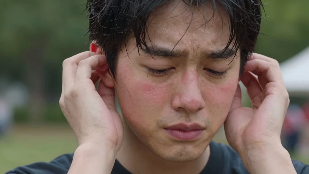 protect ears immediately after noise