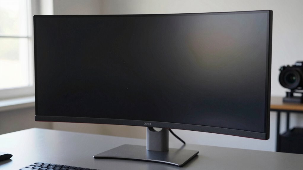 reduce glare with monitor positioning
