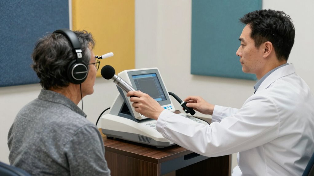 speech in noise testing