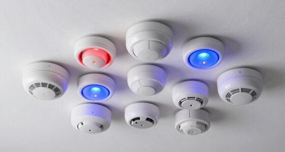 top battery smoke alarms