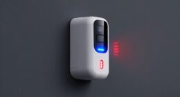 top flashing light motion alarms