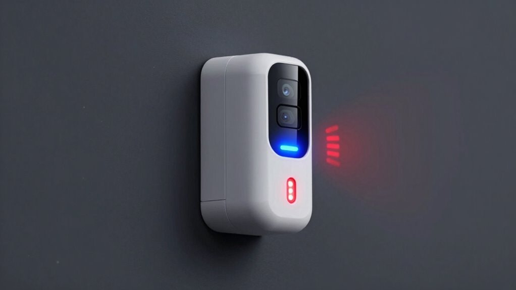 top flashing light motion alarms