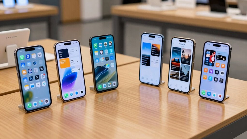 top large screen reading phones