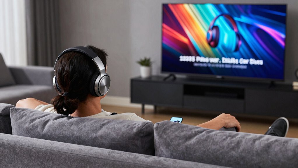 top tv caption headphones