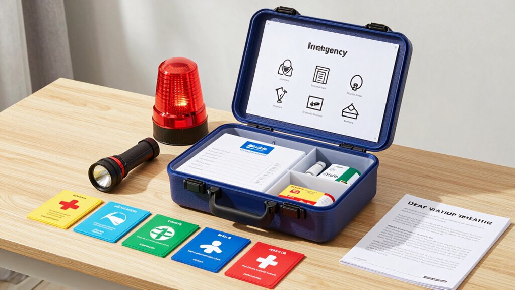 visual alerts for emergency safety