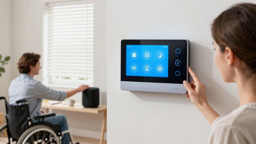 voice controlled accessible automation