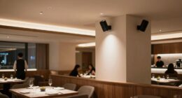 wireless mics improve restaurant acoustics