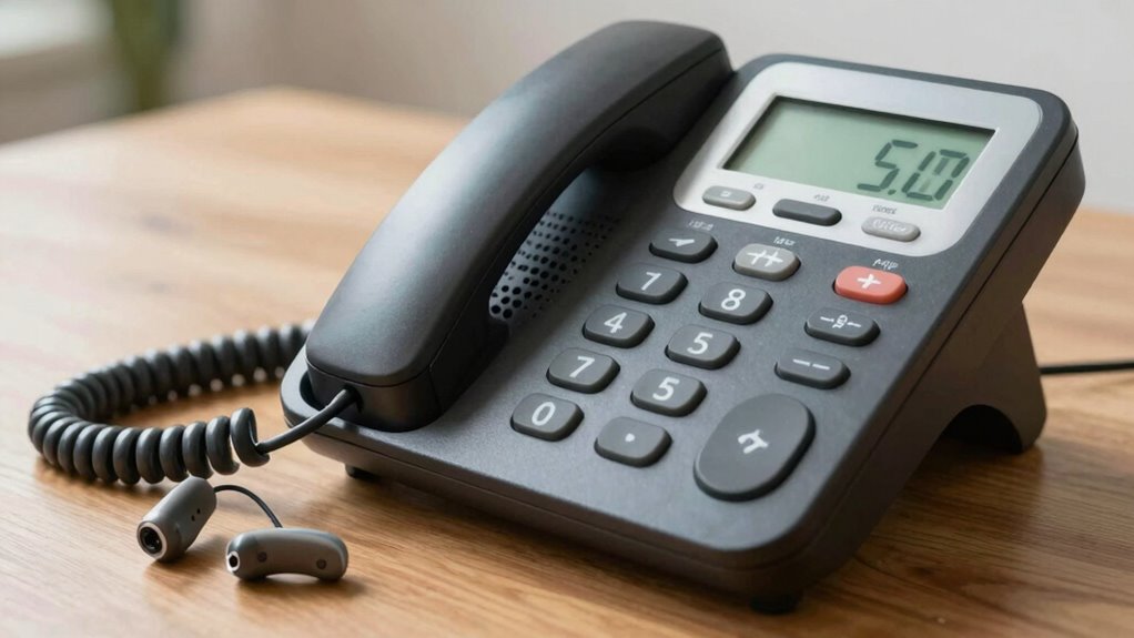 assistive landline phone features