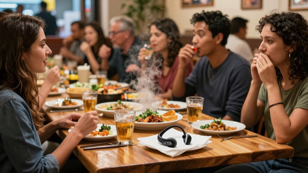 challenging restaurant noise environments