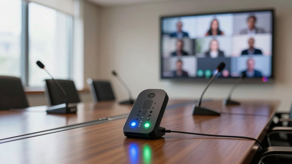 clear consistent conference audio