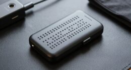 compact portable braille device