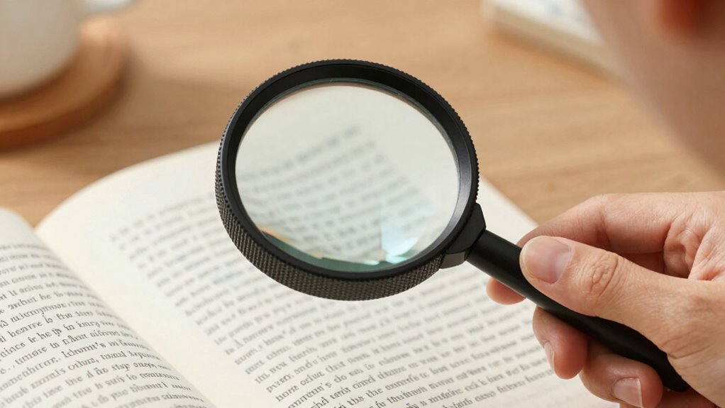 enhances reading for visually impaired