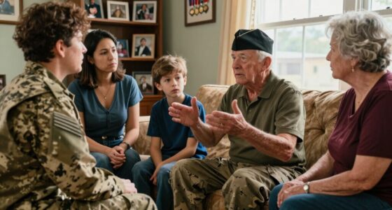 family support for hearing claims