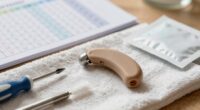 hearing aid cleaning routine