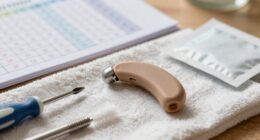 hearing aid cleaning routine