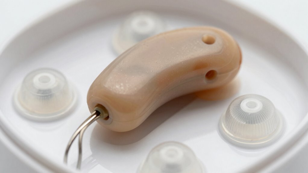 hearing aid component integration