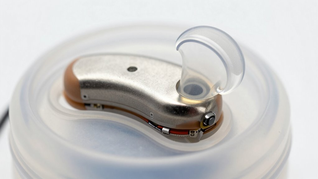hearing aid component maintenance