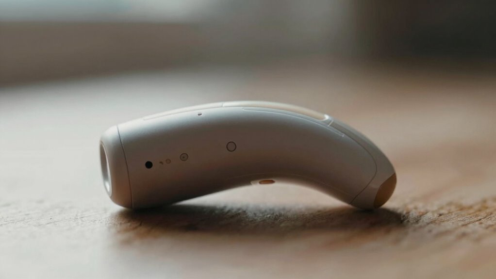 hidden hearing device adjustments
