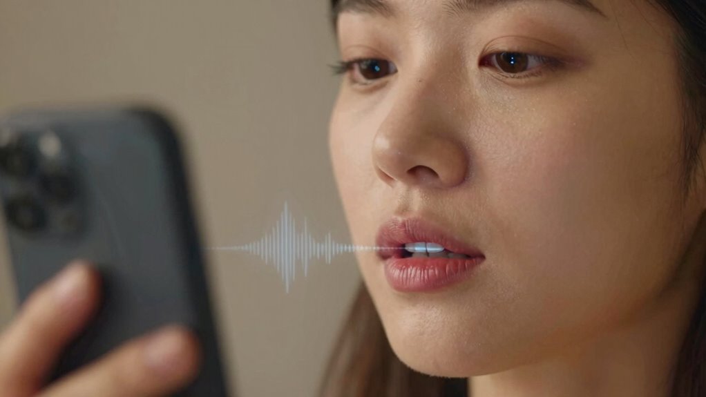 immediate audio for comprehension
