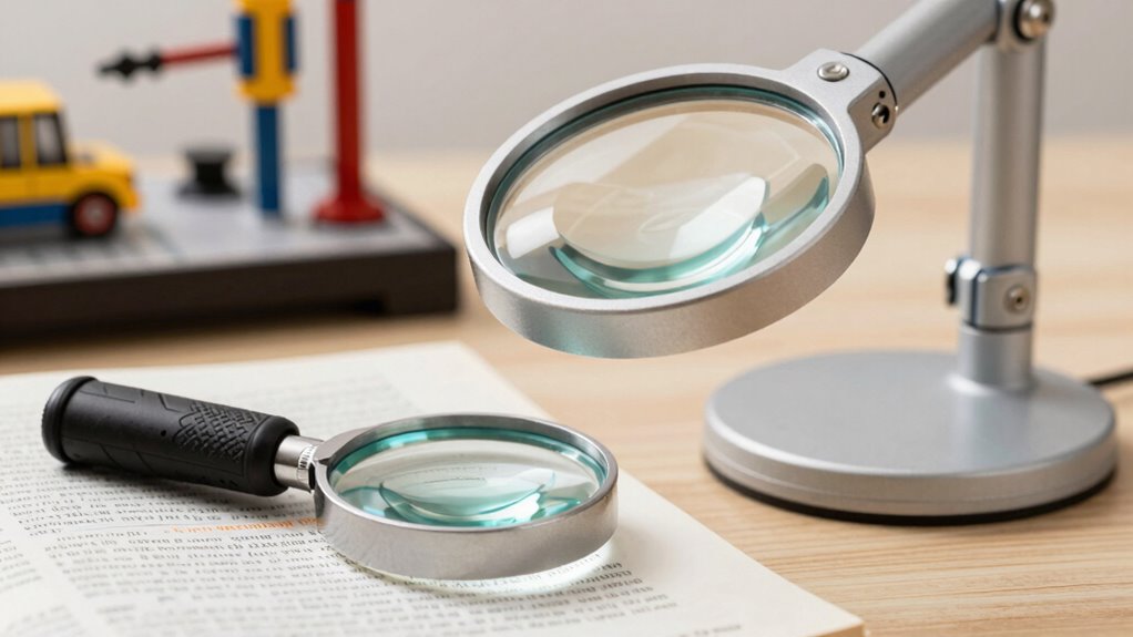 portable versus stable magnifiers
