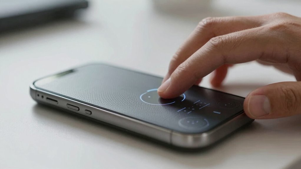 smart devices for deafblind cueing
