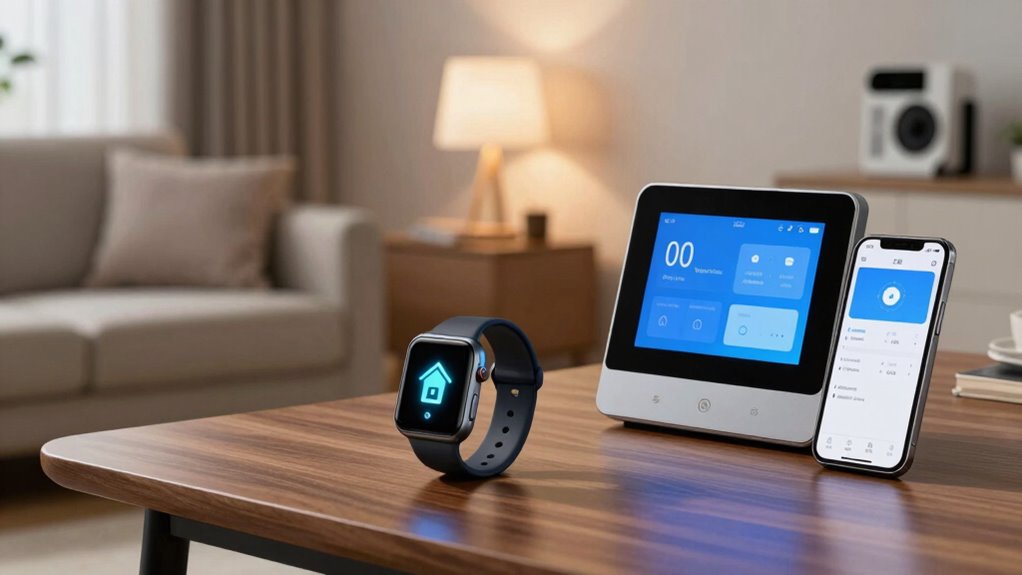 smartwatch enhanced home security