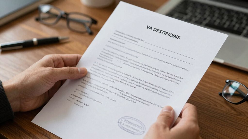 understanding va decision letters
