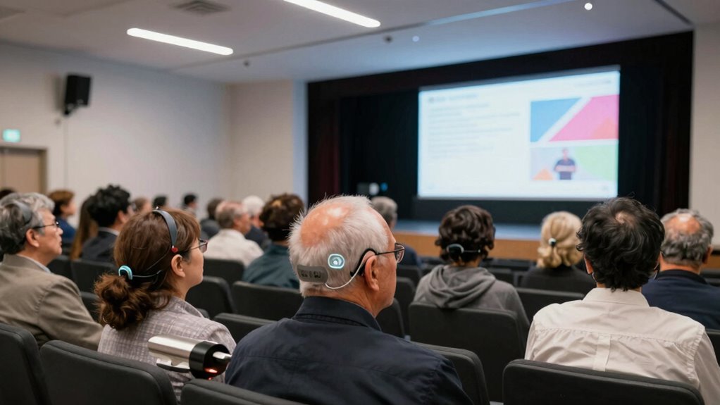 wireless accessible sound transmission