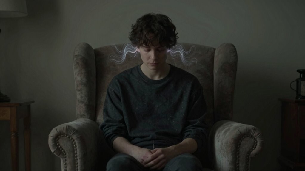altered perception of silence