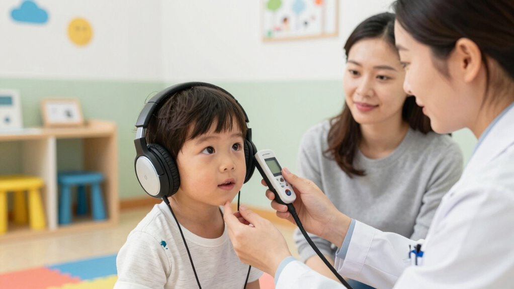 child vs adult hearing tests