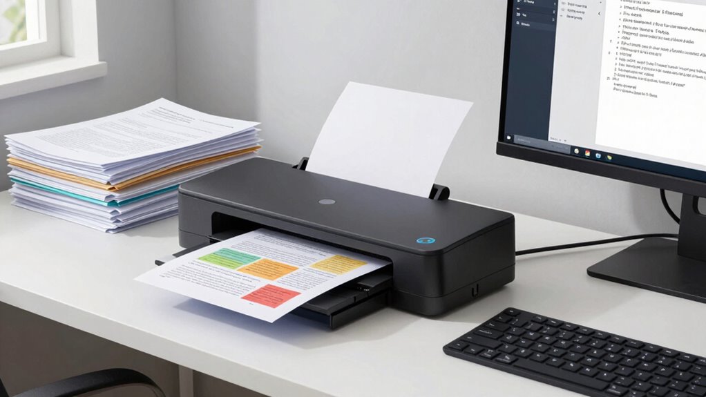 converting printed text digitally