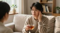 discussing tinnitus patiently
