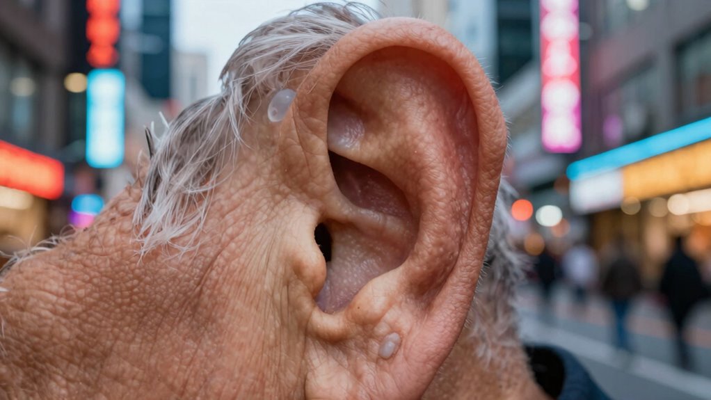 gradual or sudden hearing loss