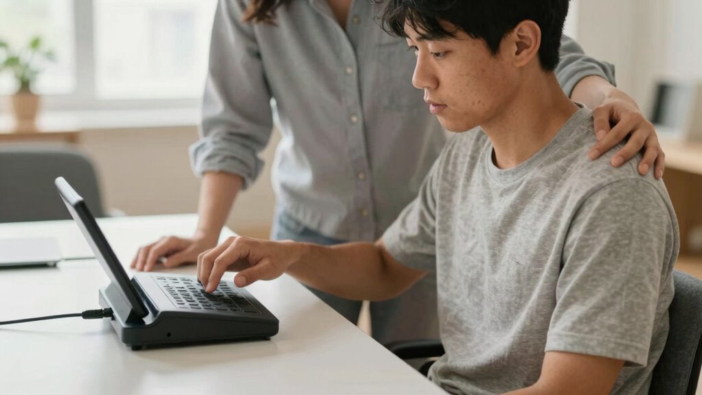 technology and human support