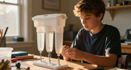 A junior high school student from Warrenton, Virginia, built a water filter in her garage that removes 95.5% of microplastics from drinking water.