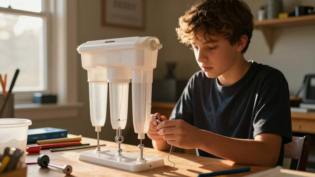 A junior high school student from Warrenton, Virginia, built a water filter in her garage that removes 95.5% of microplastics from drinking water.