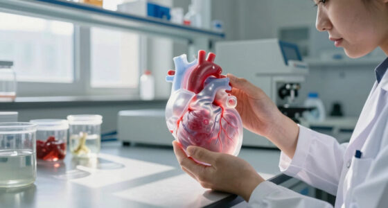 this is a decellularized ghost heart where scientists completely wash away all the blood and living cells leaving only the pure white protein scaffold so they can inject it with new stem cells to grow a custom organ