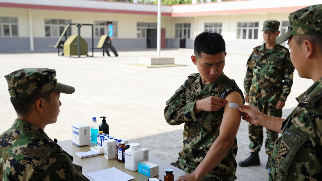 US military requires flu vaccine for some after outbreak in Texas training center