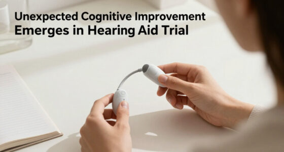 Unexpected Cognitive Improvement Emerges In Hearing Aid Trial