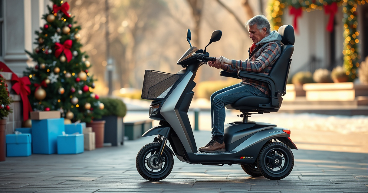 Vive 4 Wheel Mobility Scooter: A Holiday Outing Made Easier