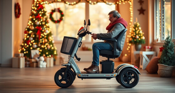 Vive 4 Wheel Mobility Scooter: A Holiday Season Review